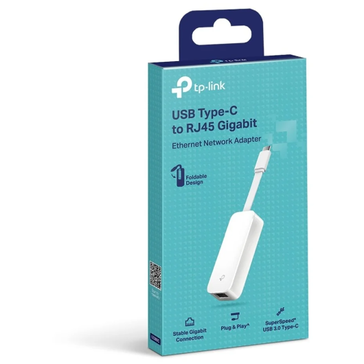 Сетевой адаптер TP-LINK UE300C Белый