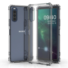 Силиконовый чехол с защитными углами для Sony Xperia 10 IV Прозрачный 