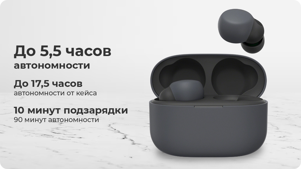 Беспроводные наушники Sony LinkBuds S, крем