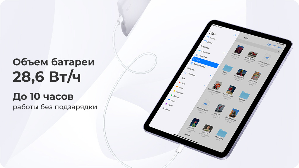 Apple iPad Air (2022) 256Gb Wi-Fi + Cellular Розовый